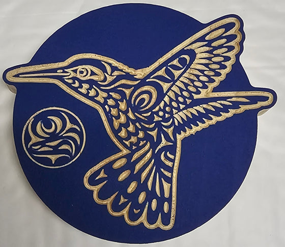 Hummingbird Wall Plaque