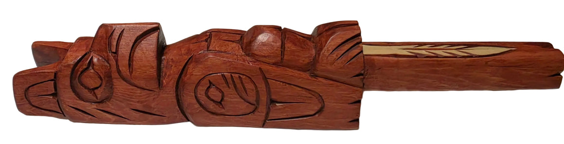 Thunderbird Talking Stick by Jim Yelton
