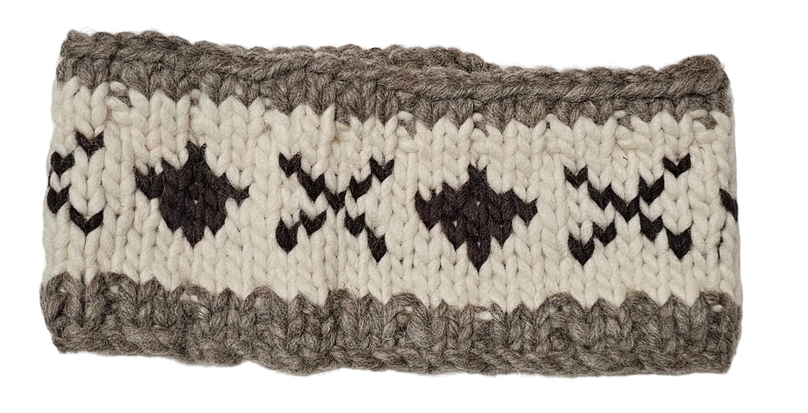 Cowichan 22" Headband 100% Sheep's Wool