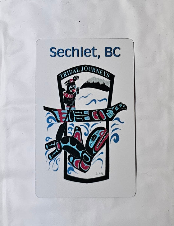 Tribal Journeys Sechelt BC by Chief Frank Nelson
