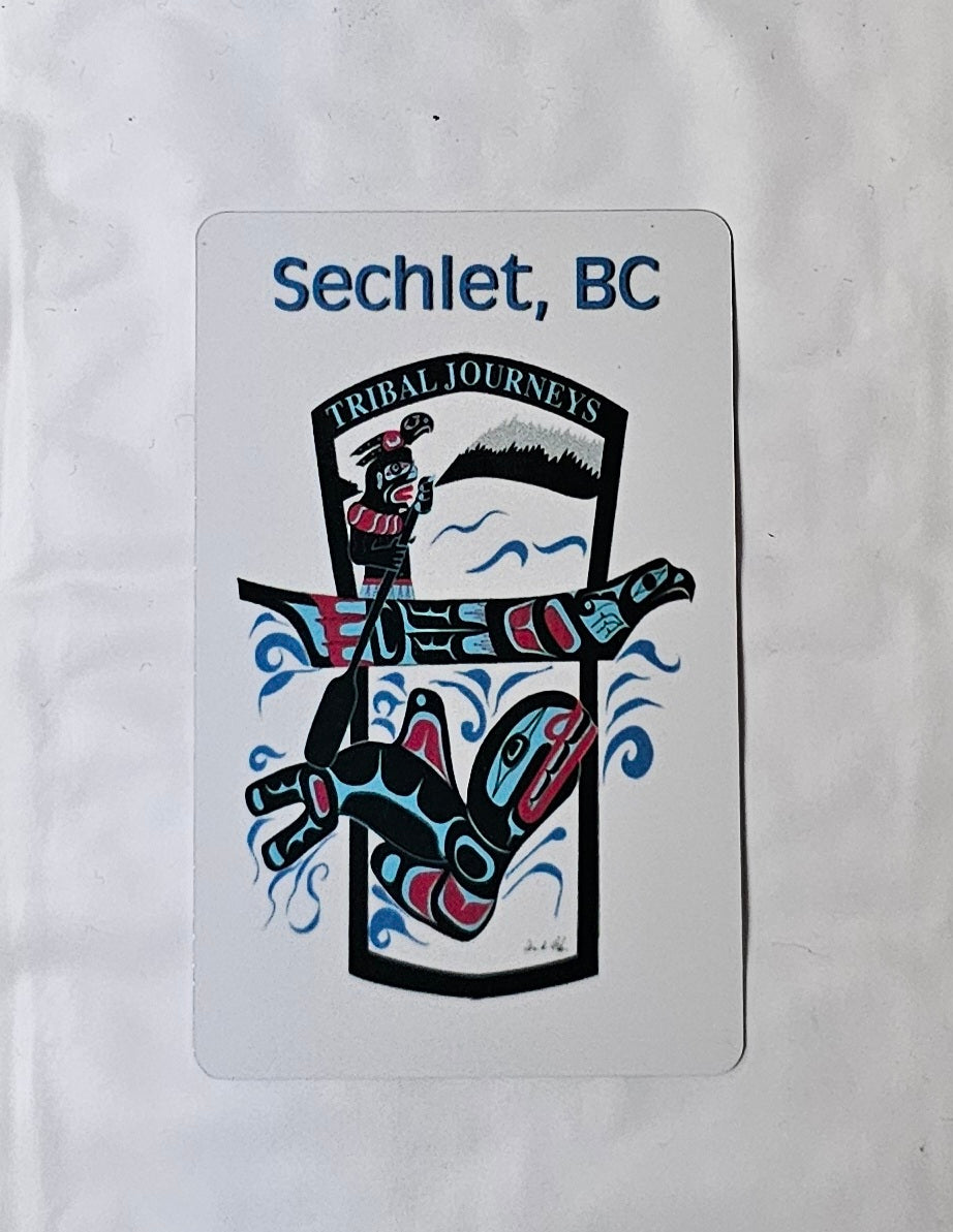 Tribal Journeys Sechelt BC by Chief Frank Nelson