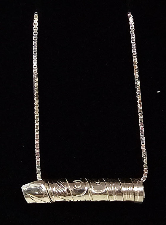 Hummingbird Spiral Pendant by Graham Henry