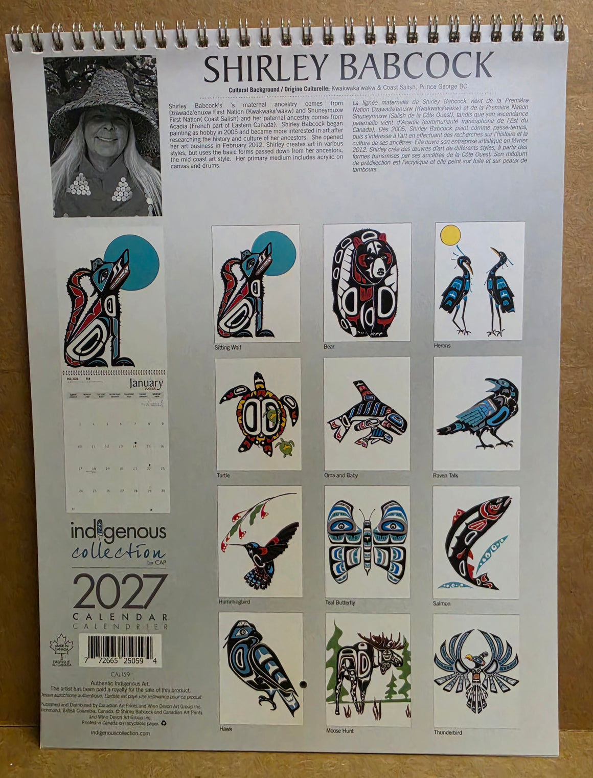 Shirley Babcock 2027 Calendar