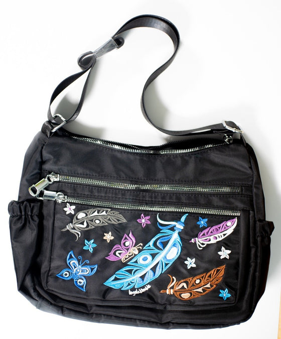 Butterfly & Feather Purse