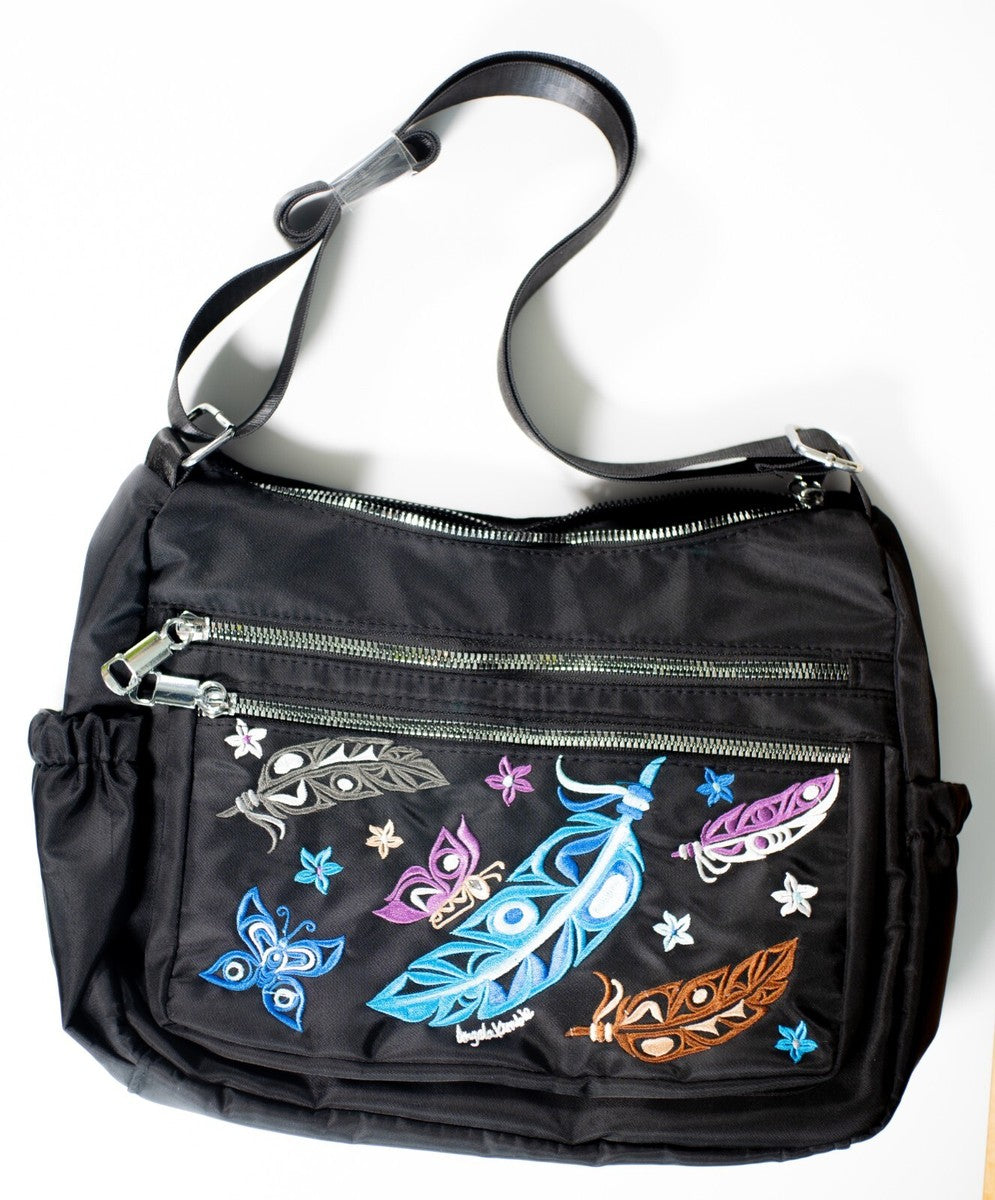 Butterfly & Feather Purse