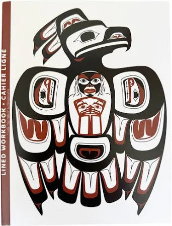 Haida Thunderbird Lined Workbook