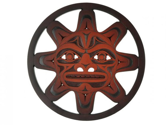 Sun Mask Trivet