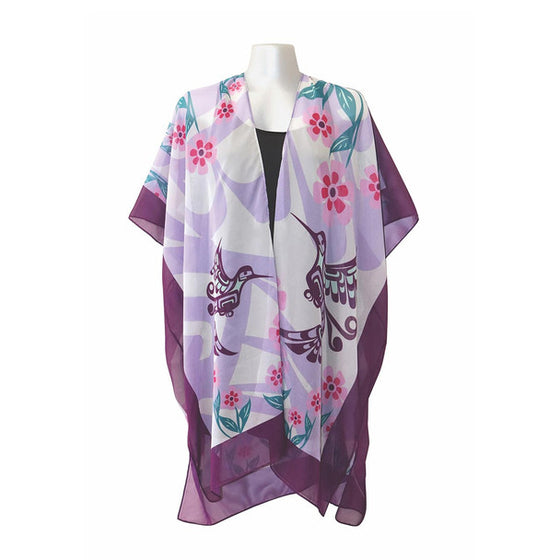 Hummingbird Sheer Fashion Wrap