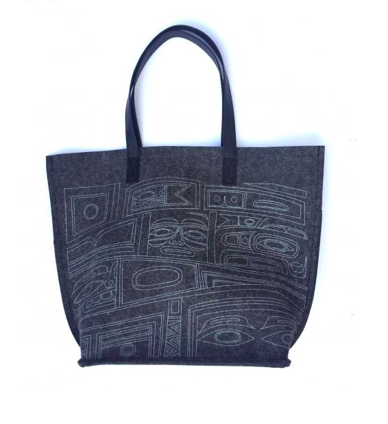 Felt Shopper Bag - Small