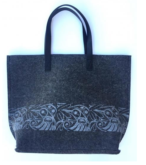 Felt Shopper Bag - Small
